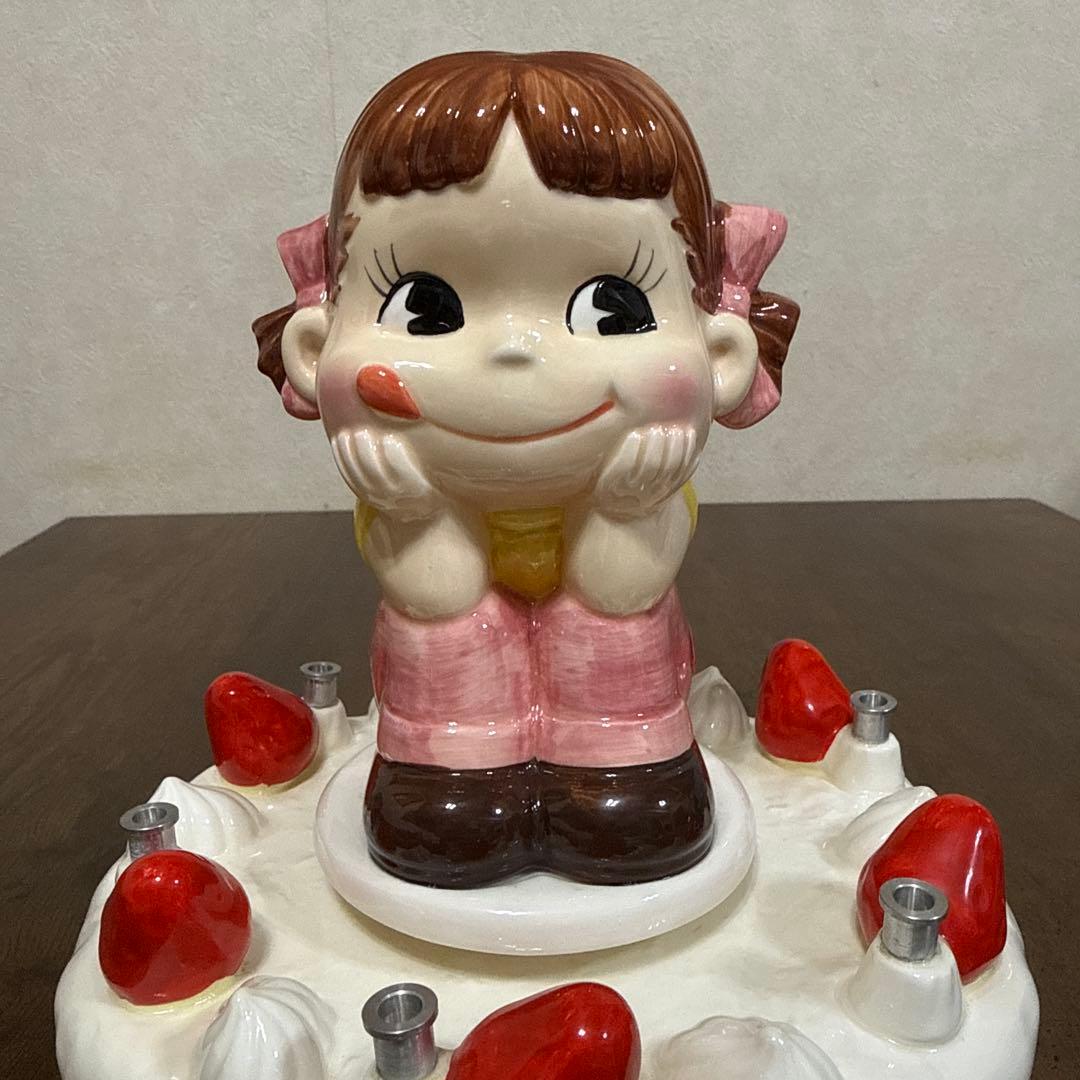 不二家ペコちゃん　ケーキオルゴール