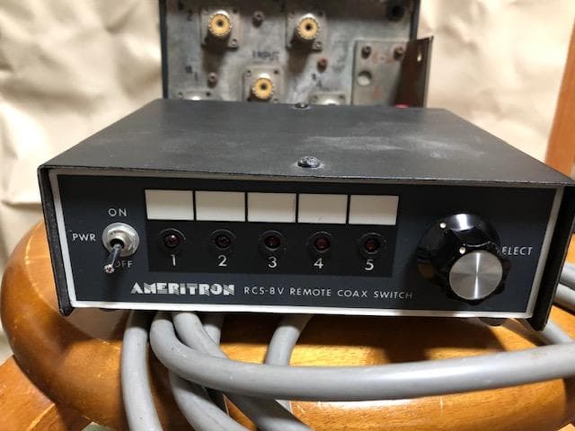 アンテナスイッチ、RCS－8V、5ポジション、リモート