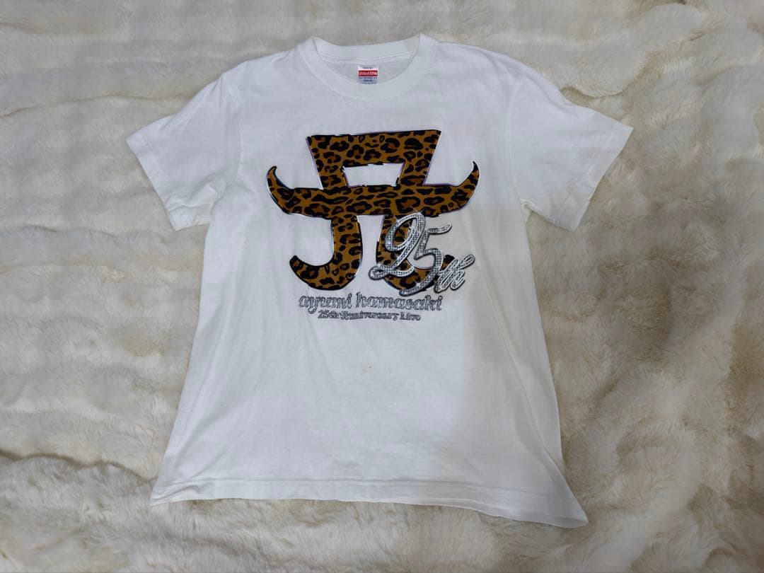 【美品】浜崎あゆみ25周年 25th Anniversary Live Tシャツ