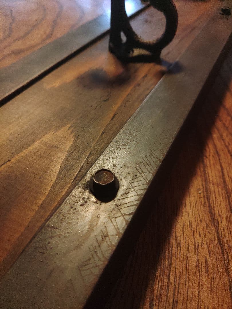 希少 ウォールフック 5フック 木製 金属製 アイアン インダストリアル