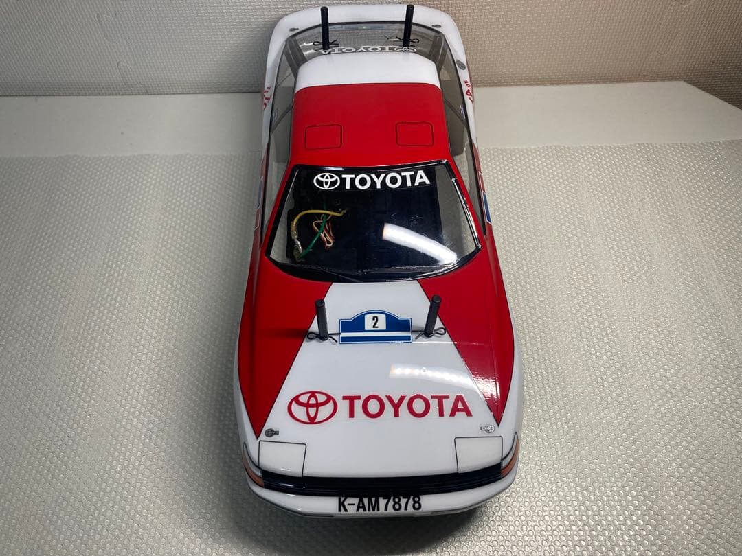 タミヤ　TT-02 シャーシ　セリカボディ付き