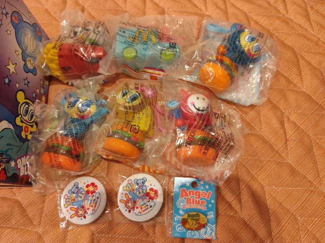 マクドナルド エンジェルブルー フィギュアセット