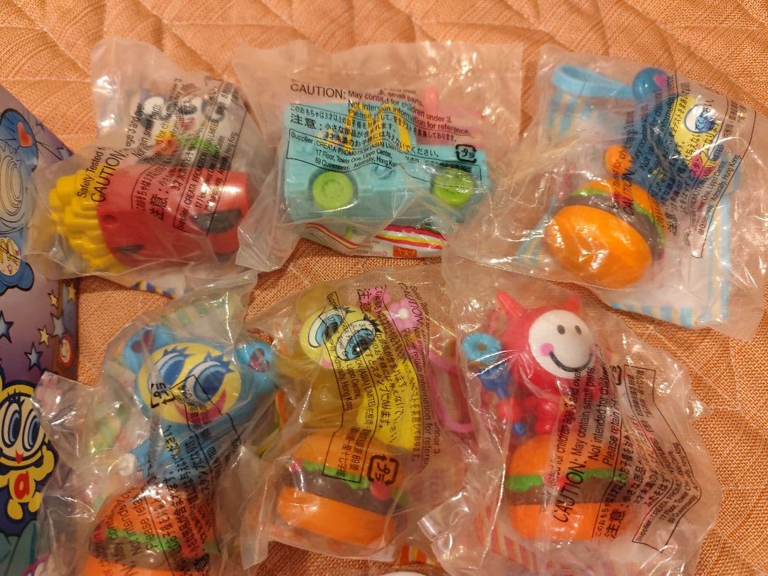 マクドナルド エンジェルブルー フィギュアセット