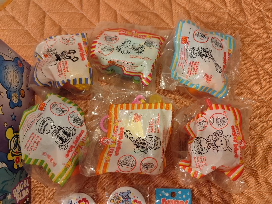 マクドナルド エンジェルブルー フィギュアセット