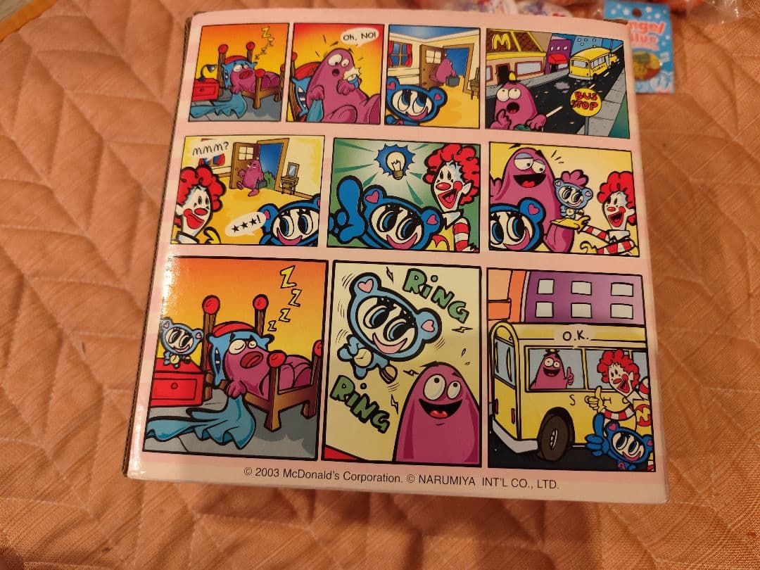 マクドナルド エンジェルブルー フィギュアセット