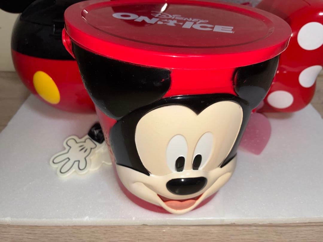 ☆中古品☆ ポップコーンバケット ディズニー ミニー　ミッキー　3点セット