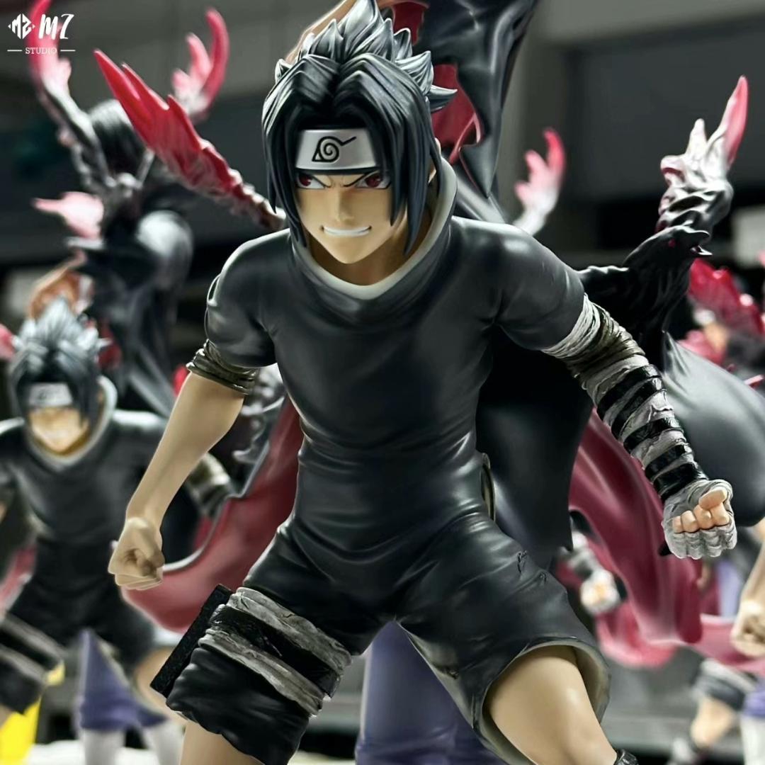 ナルト うちはイタチ サスケ ガレージキット 塗装済み完成品