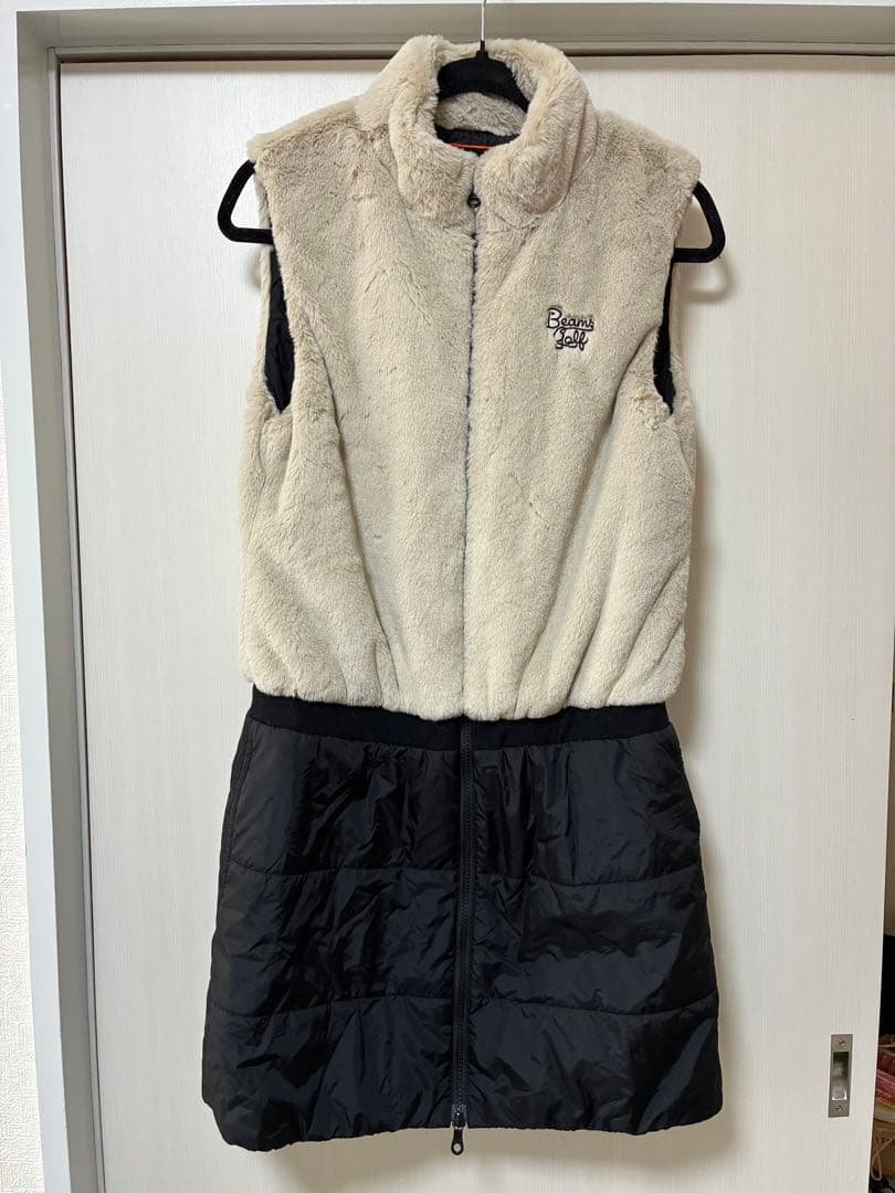 BEAMS GOLF ビームスゴルフ　ベージュ ダウンベスト スカート BEAMS GOLF（ビームス ゴルフ） スカート PURPLE LABEL / 接結ダウン
