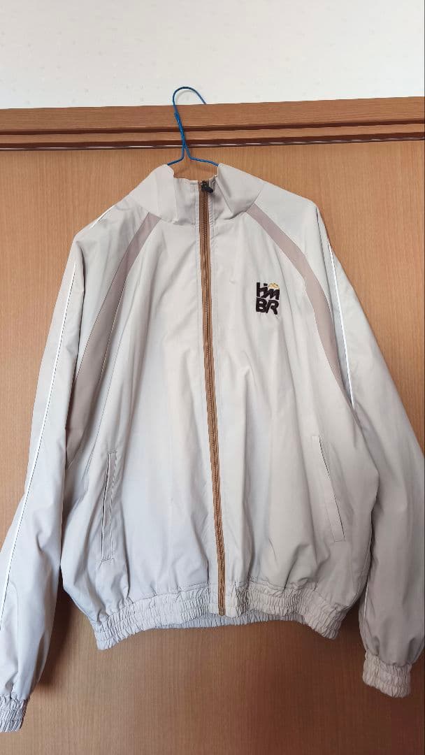 ハンブレッダーズ トラックジャケット ベージュ Mサイズ