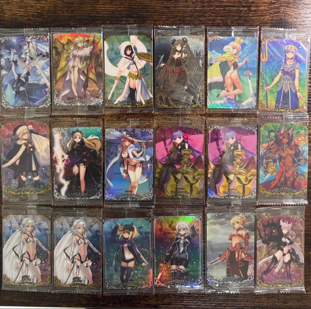 FGO ウエハース まとめ売り 18枚 - メルカリ