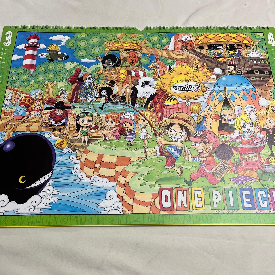 2019 ワンピース ONE PIECE コミックカレンダー 大判 - メルカリ