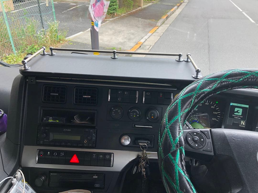 たつさん専用 17スーパーグレート フロントセンターテーブル 黒レザー