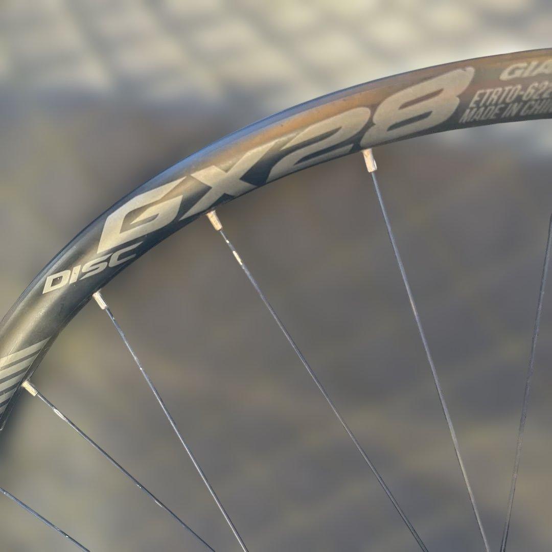 GIANT GX28完組ホイールセット ディスクブレーキ対応 9速 - メルカリ