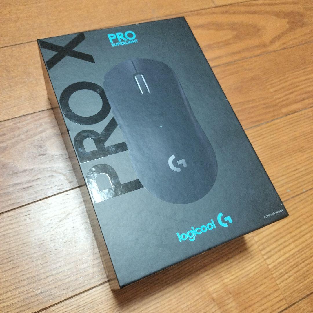 新品未開封】logicool gprox superlight ブラック - メルカリ