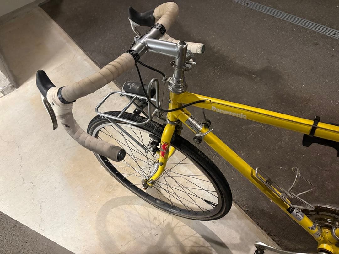 大阪市北区に引取り限定】panasonic B-OSC4 クロモリ ランドナー