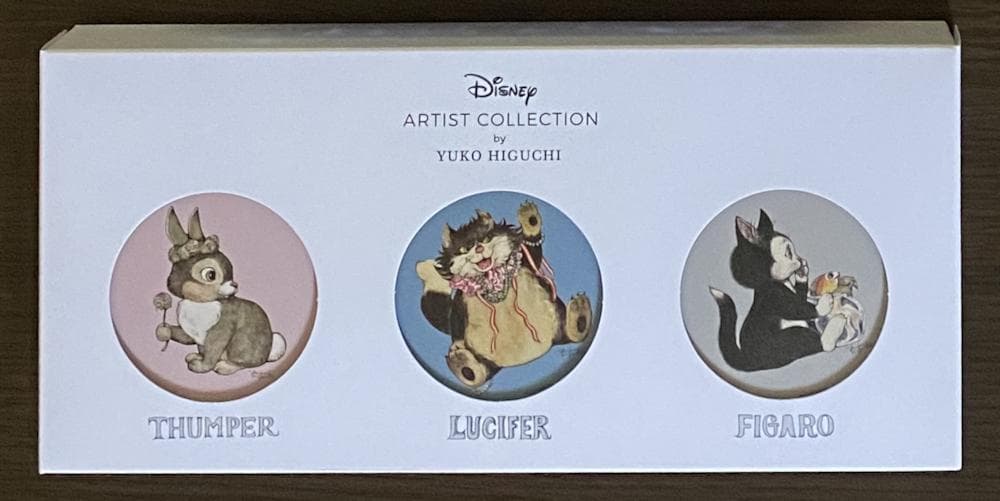 ディズニーストア　ヒグチユウコ　紅茶空き缶・プレート・ハンドクリームセット