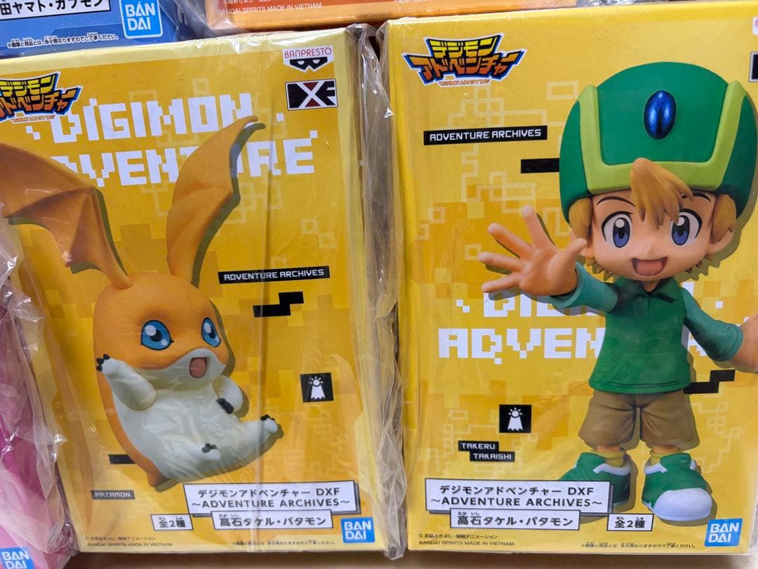 デジモンアドベンチャー　DXF フィギュアセット