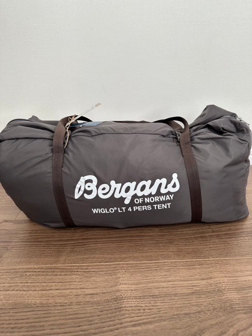 新品未使用品】Bergans Wiglo LT 4 Pers Tent ブルー - メルカリ