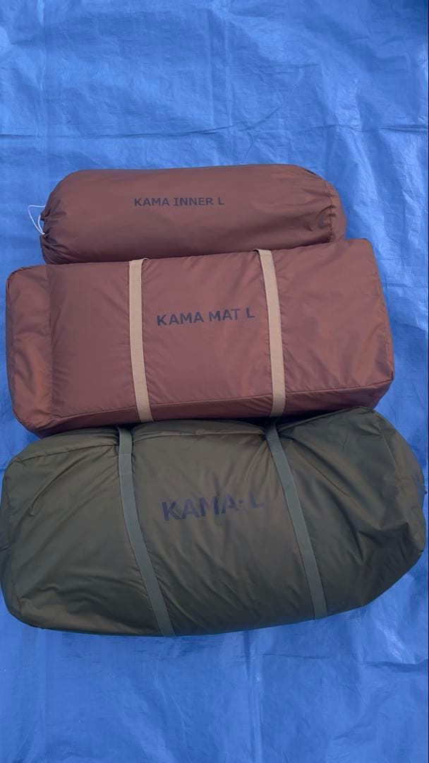 DOD カマボコテント 3L カーキ インナーテント カママットL Amazon.co.jp: DOD(ディーオーディー) カマボコテント3L【6~7人用】 2