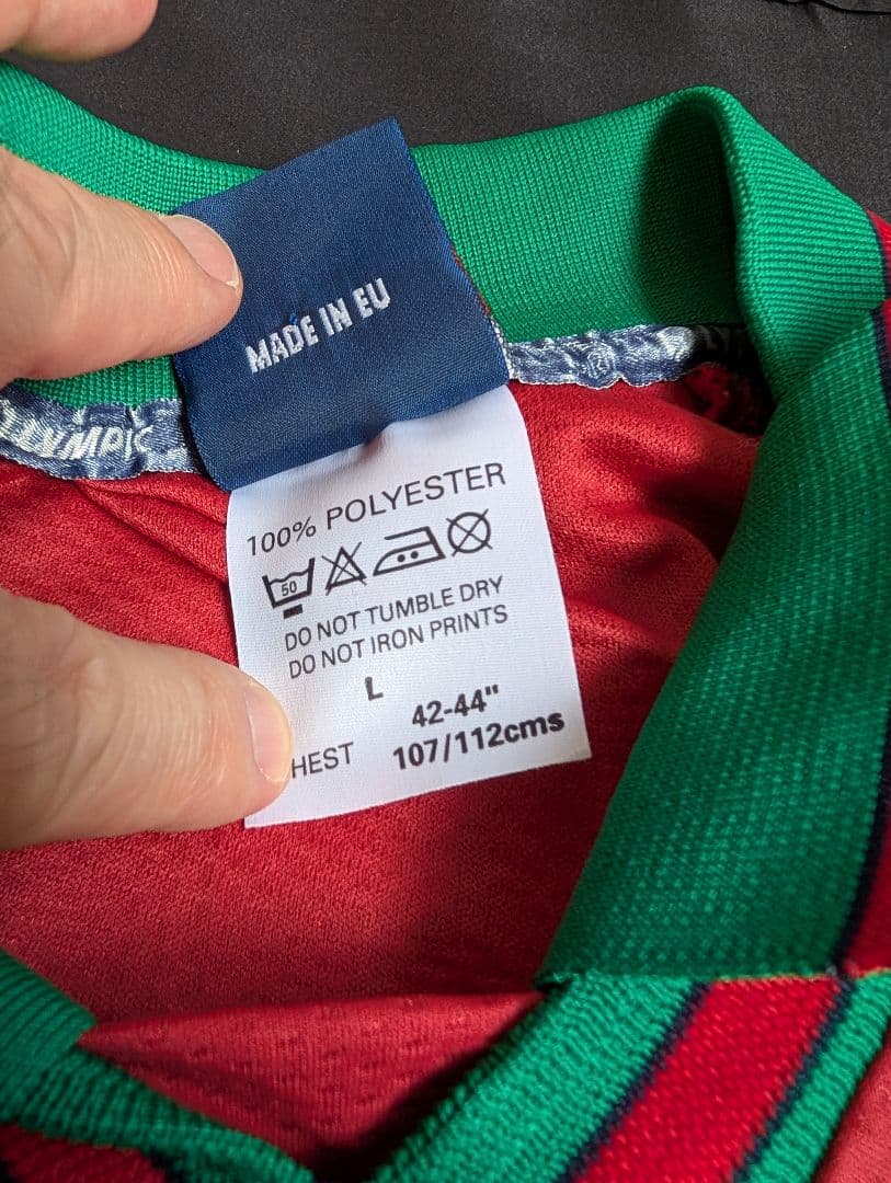 希少！美品！】ポルトガル代表 /ルイ・コスタ/H/EURO96モデル - メルカリ