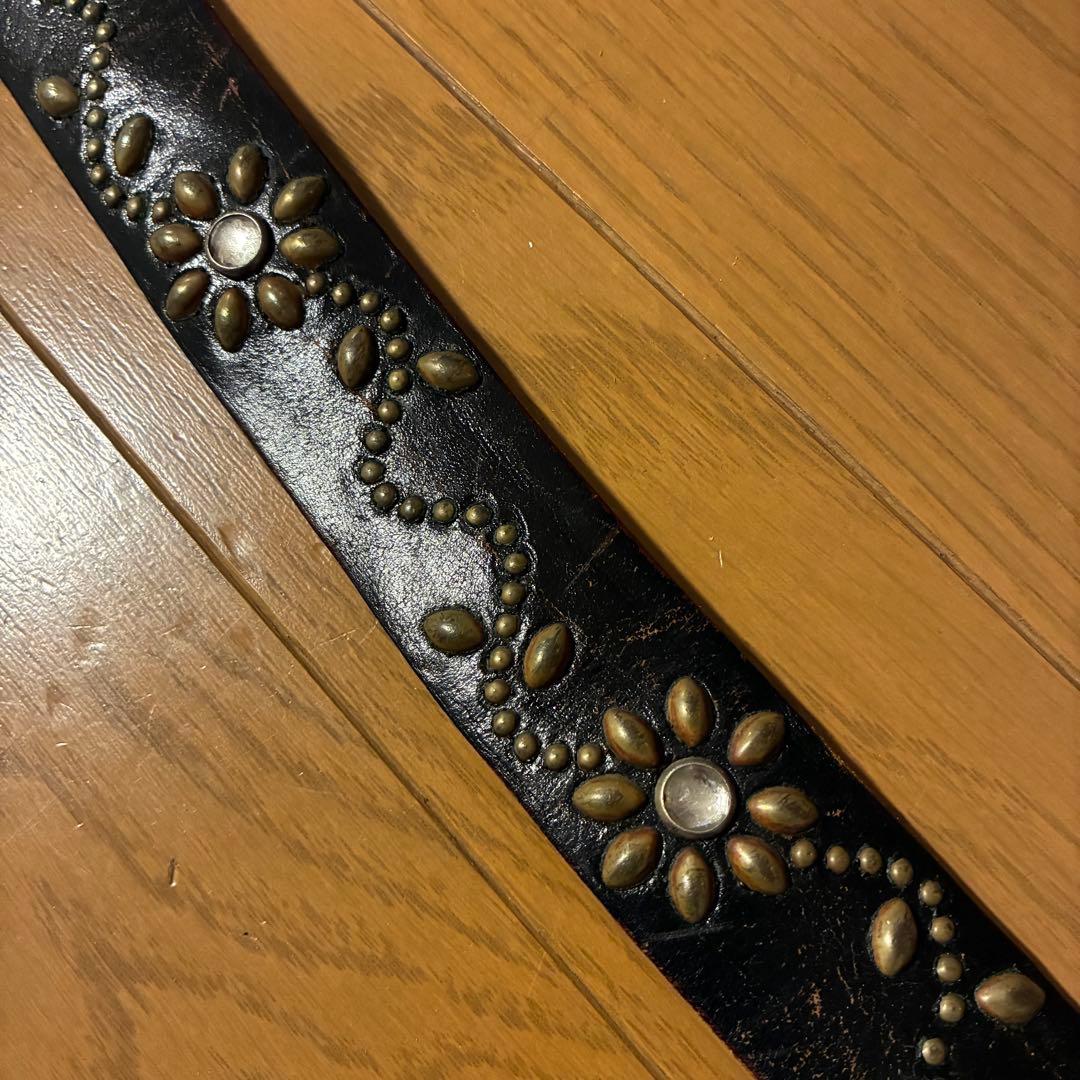 フラワースタッズ ベルト HTC風 テンダーロイン オールドスタッズ USA