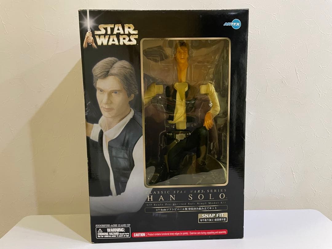 スターウォーズ、ハンソロ、チューバッカフィギュア