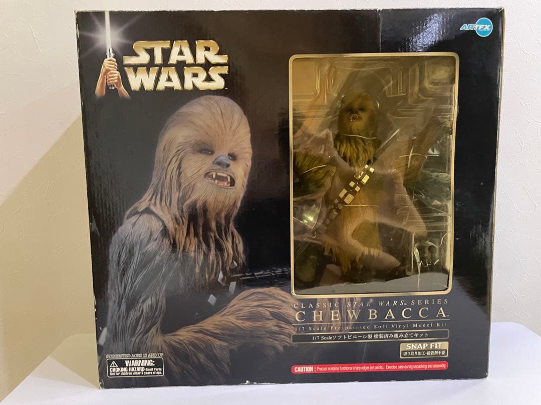 スターウォーズ、ハンソロ、チューバッカフィギュア