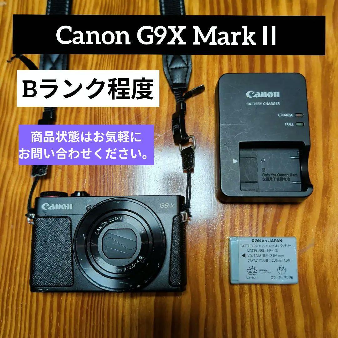 最終値下げ！Canon G9X Mark2　デジカメ PowerShot キヤノン Canon G9X MarkII パワーショット ブラック