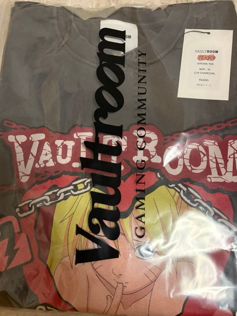 vaultroom ナルト NARUTO OIROKE TEE XLサイズ - メルカリ