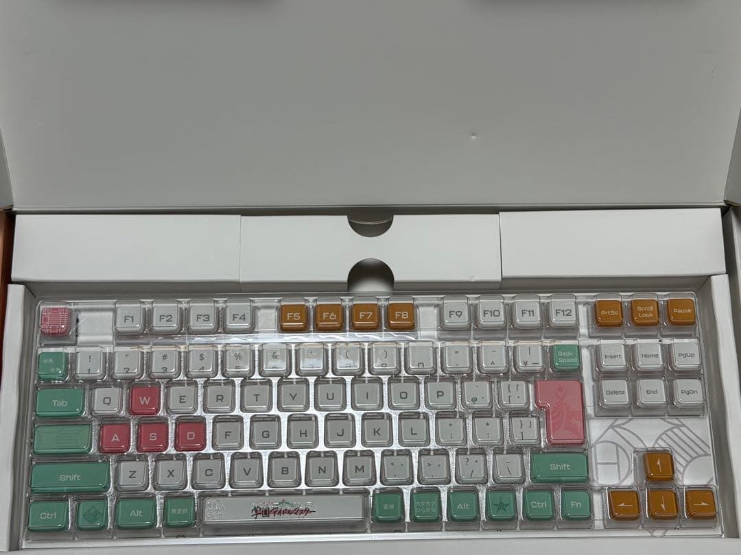 ふもコレ 学園アイドルマスター キーボード VARMILO静電容量 桜軸