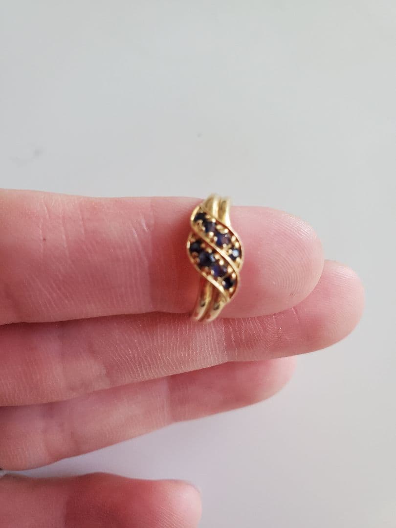 サファイア　指輪 スターサファイア 指輪 プラチナ リング 3.41ct ダイヤ 0.317ct