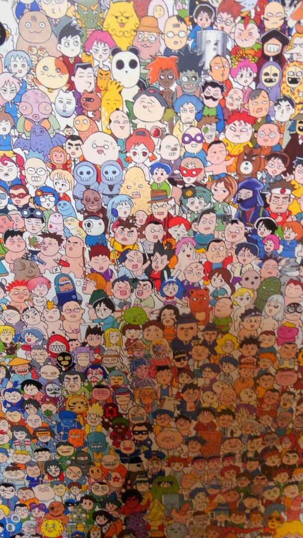 アニメポスター　2006　唐沢なをき　21周年集合ポスター。