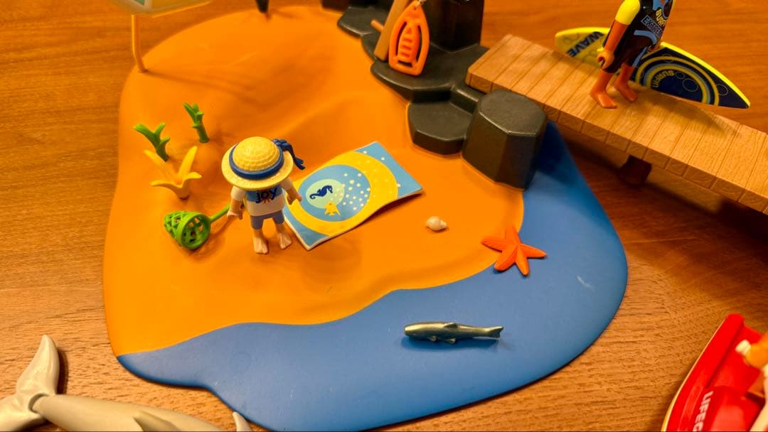 プレイモービル 海の生き物系まとめ売り＋おまけ付き【3135】【4489】