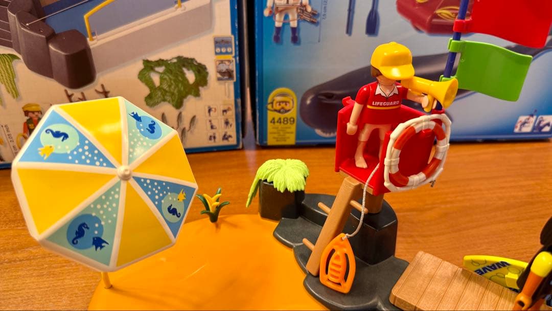 プレイモービル 海の生き物系まとめ売り＋おまけ付き【3135】【4489】