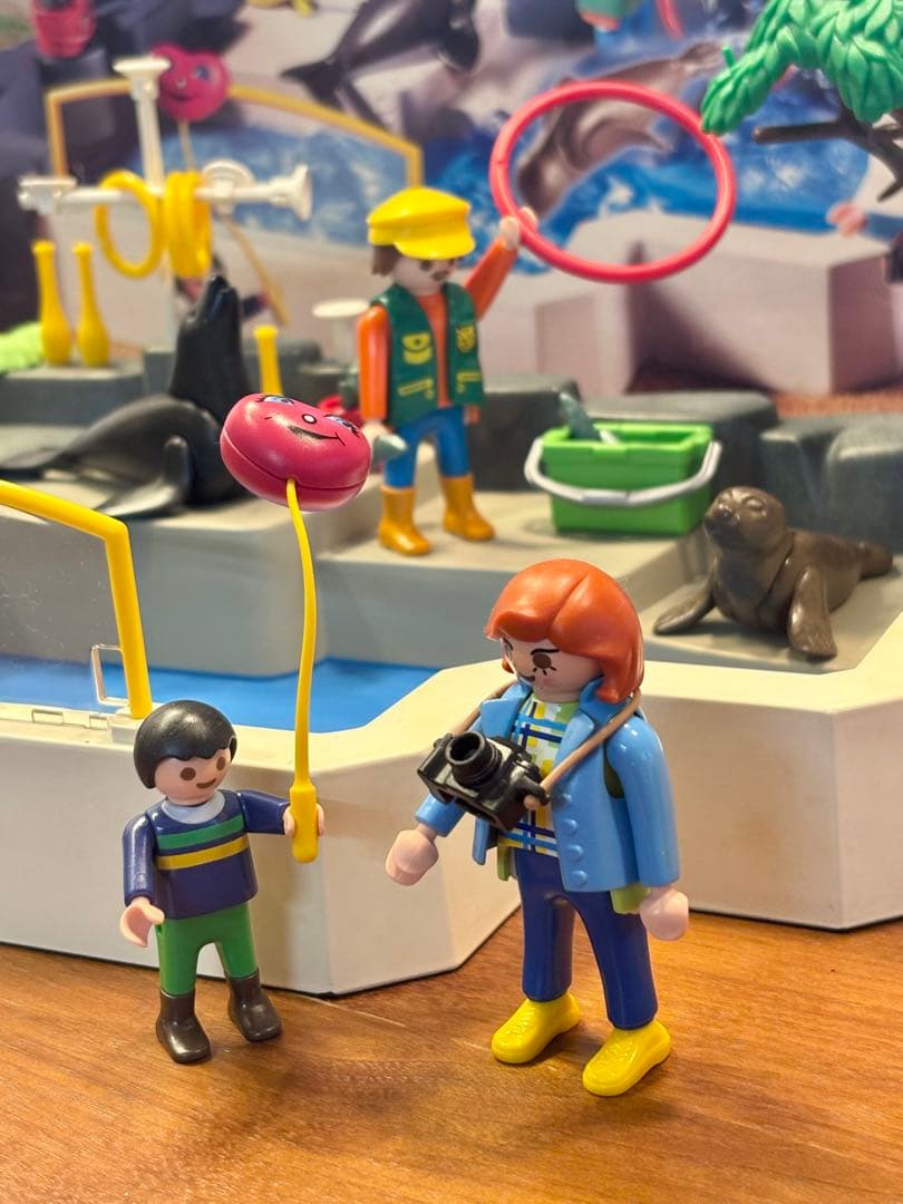 プレイモービル 海の生き物系まとめ売り＋おまけ付き【3135】【4489】