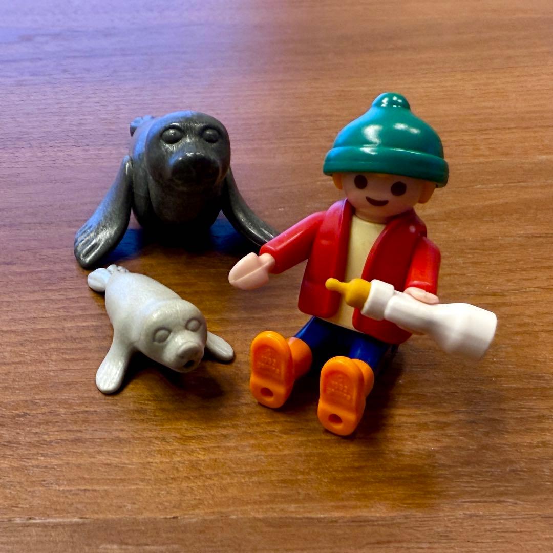 プレイモービル 海の生き物系まとめ売り＋おまけ付き【3135】【4489】