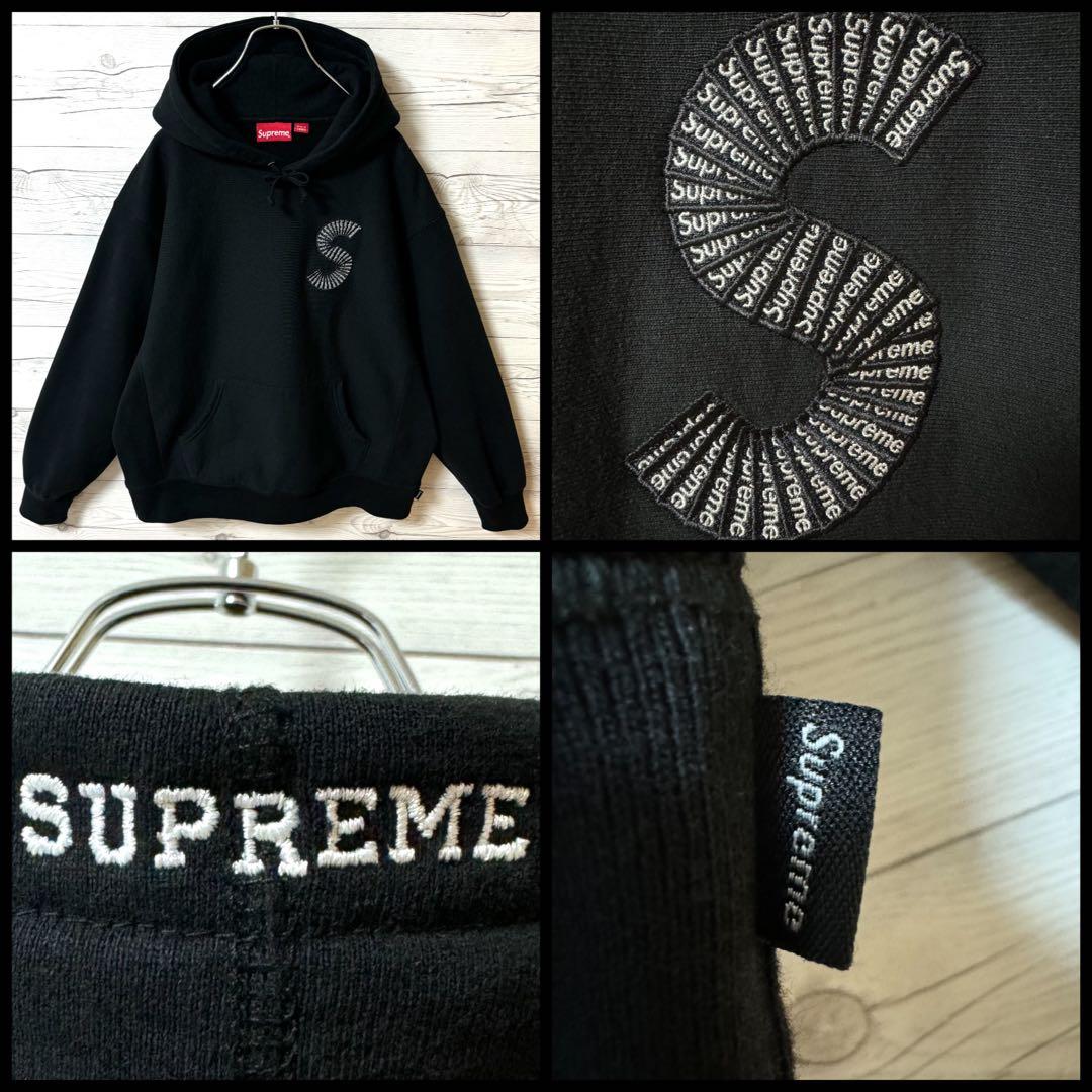 超人気‼︎スモールボックスロゴSロゴS logo刺繍】シュプリーム