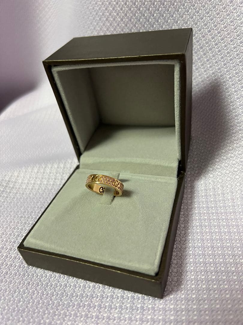 GUCCI ピンクゴールド 指輪 累積売上第1位【GUCCI☆グッチ】ピンクゴールドアイコンリング (GUCCI