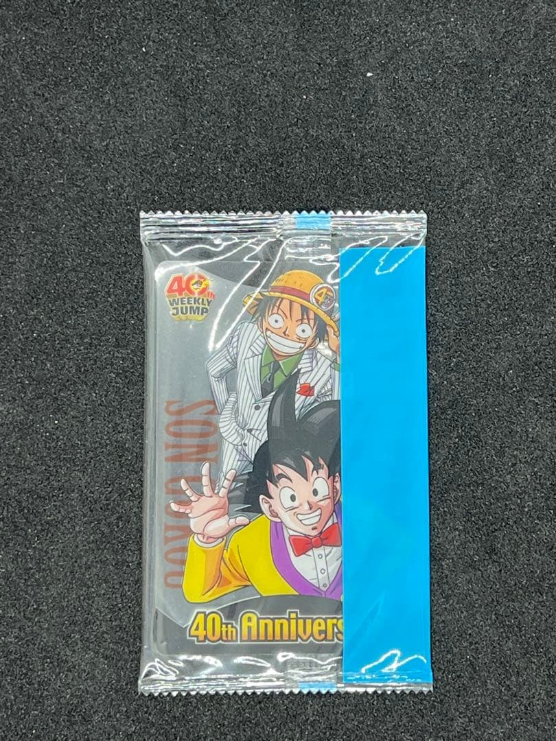 週刊少年ジャンプ40周年 ウエハースカード ドラゴンボール ワンピース