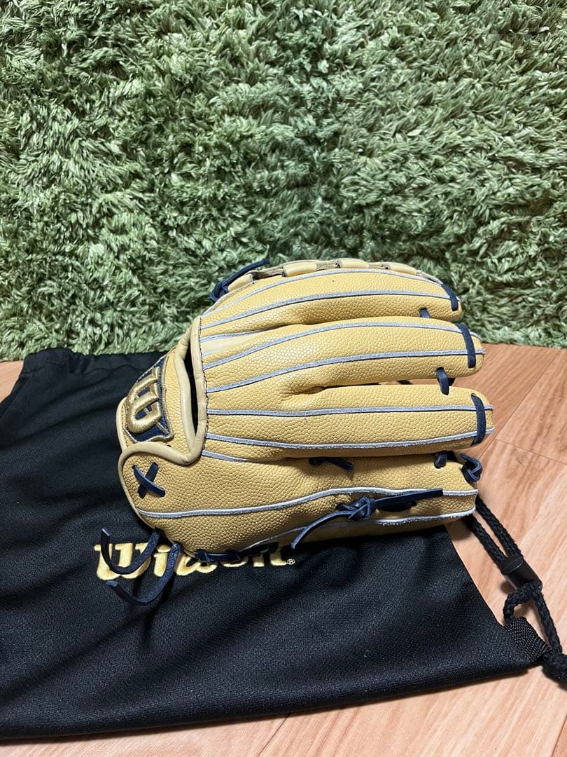 Wilson D-MAX 軟式少年用グラブ DJ型 キャメルSS 左投 硬式改造 - メルカリ