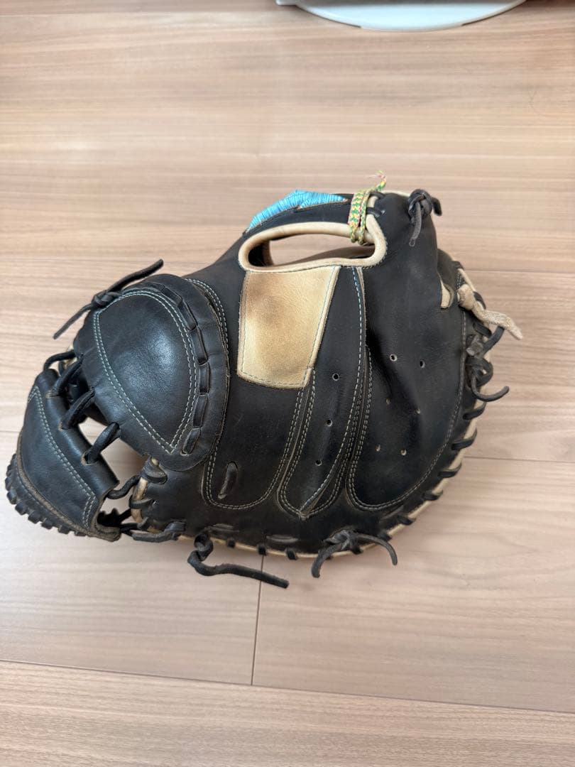 ミズノプロ 軟式オーダーミット ダイバーシティブルー キャッチャー