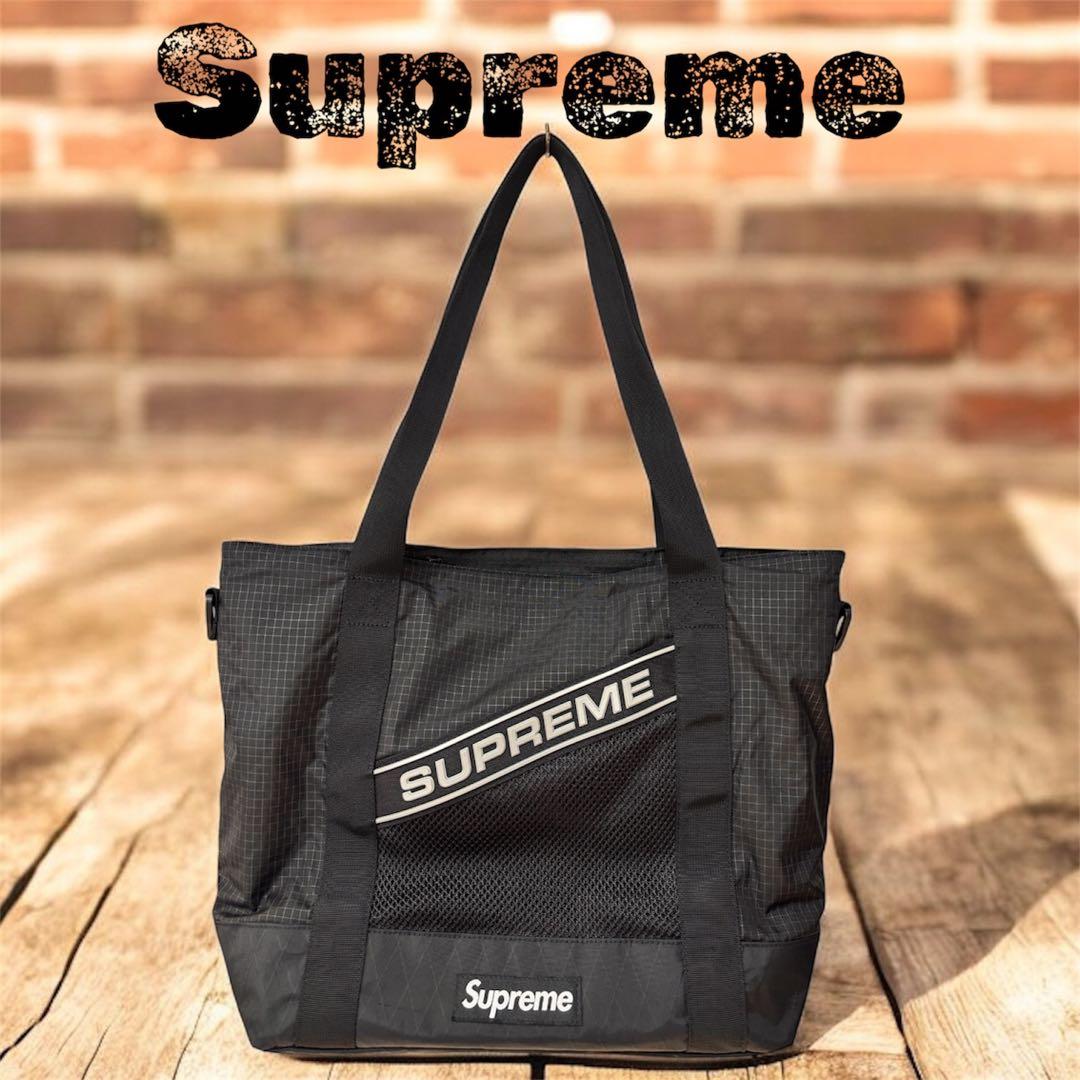 【Supreme】Tote Bag 2023FW”Black “ Supreme Tote Bag (FW23) - $118