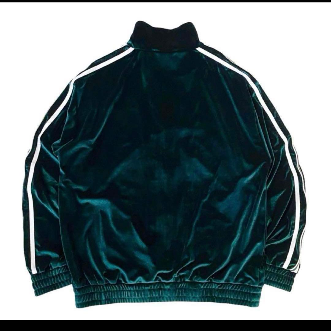 secretベロアセットアップグリーン - メルカリ