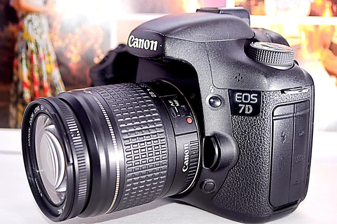 ❤️Canon EOS7D☆スマホに転送&超高画質で動画撮れてレンズ付❤️ スマホ転送セット☆Canon Kiss X7☆スポーツ撮影に最適な望遠レンズ