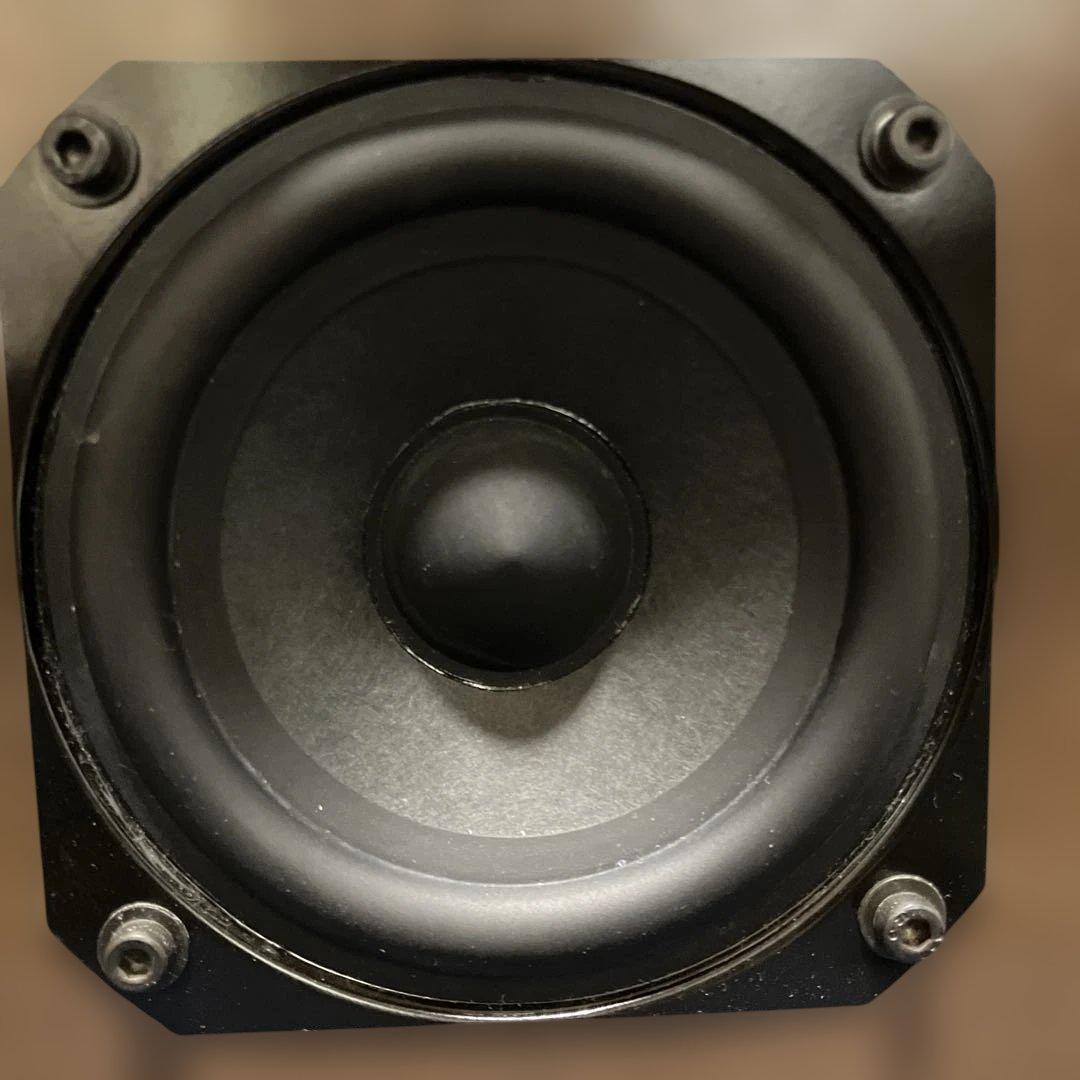 【新年特価】《完動品》木製スタック型スピーカー 2ウェイ2スピーカー