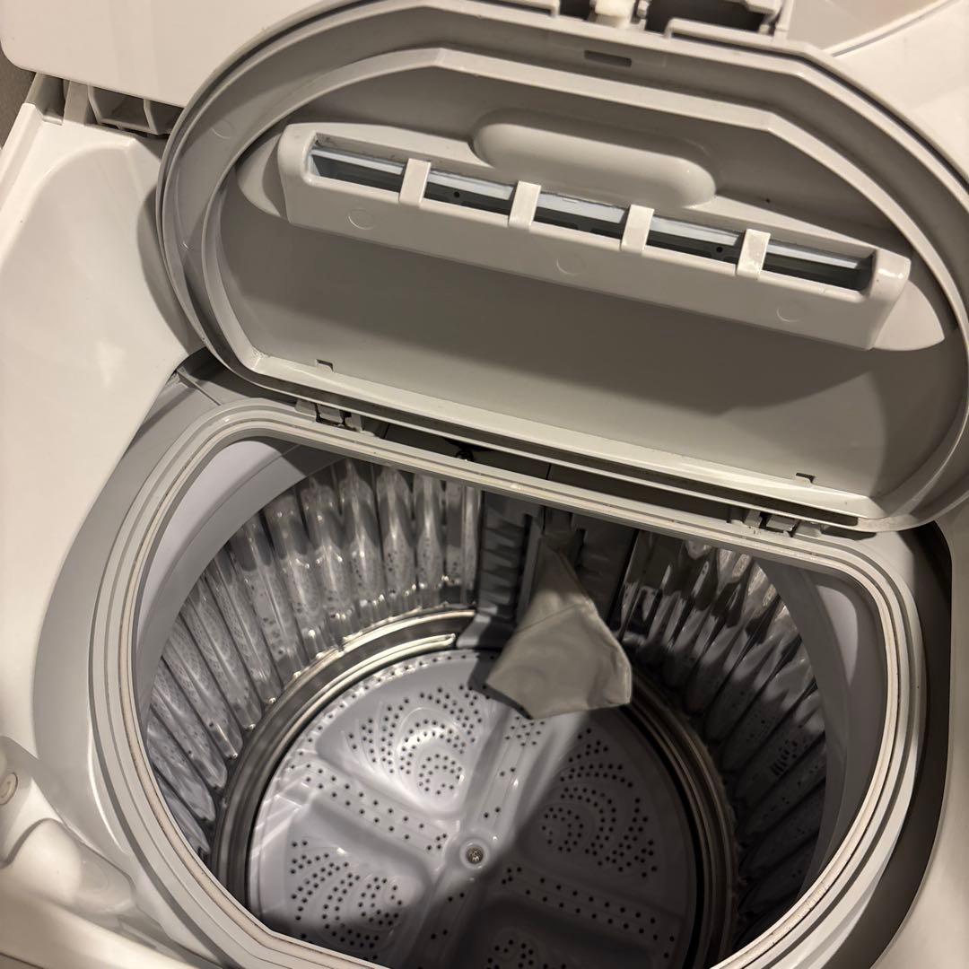 SHARP タテ型洗濯乾燥機 es-tx5f-s 5.5kg