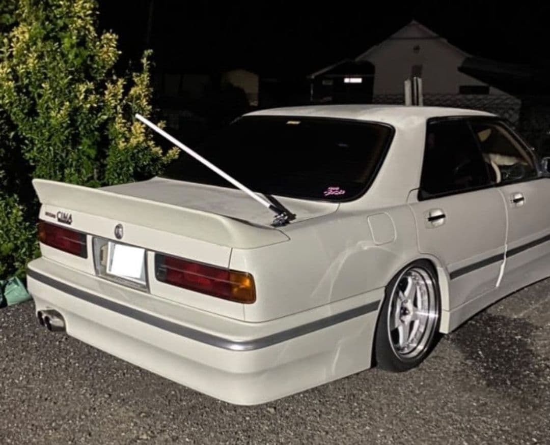 最新作！送料込！　VIPアンテナ1m白　本物　ジャンクションプロデュース