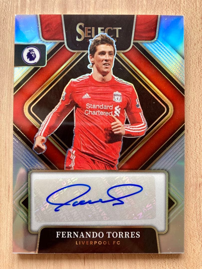 2022-23 直筆サイン Panini Select トーレス リバプール Yahoo!オークション -「panini select soccer」の落札相場・落札価格