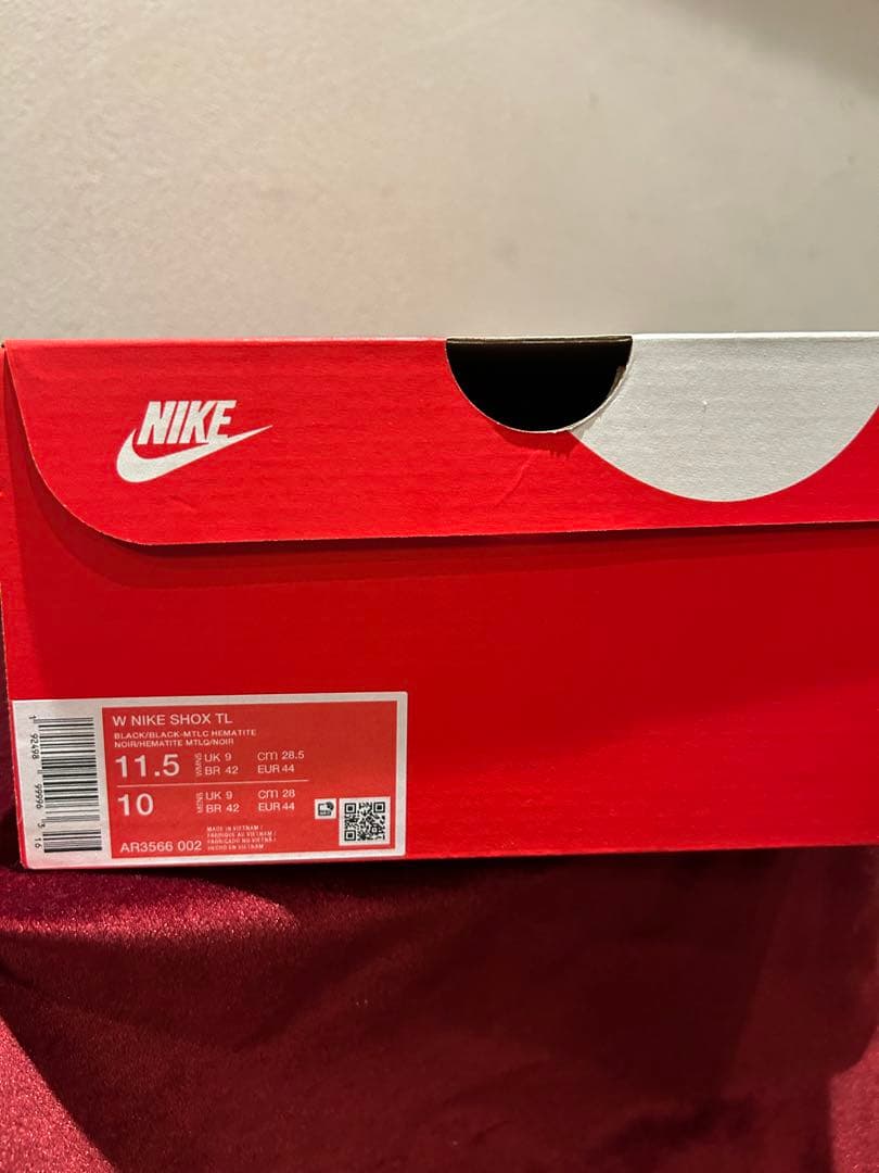 【ほぼ新品】　NIKE SHOX TL ショックス　ブラック 28.5cm
