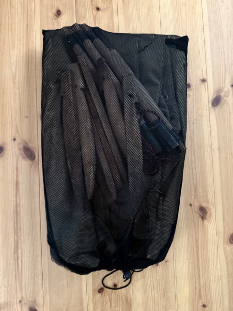 フランス軍幕 パップテント 木製ポール、ペグ付き - メルカリ